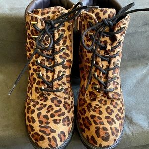 Cheetah boots perfect for Fall!